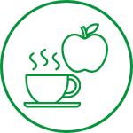 Kostenfrei Getränke & Obst