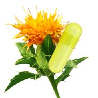 Yellow Natural Safflower | GoCaps GmbH